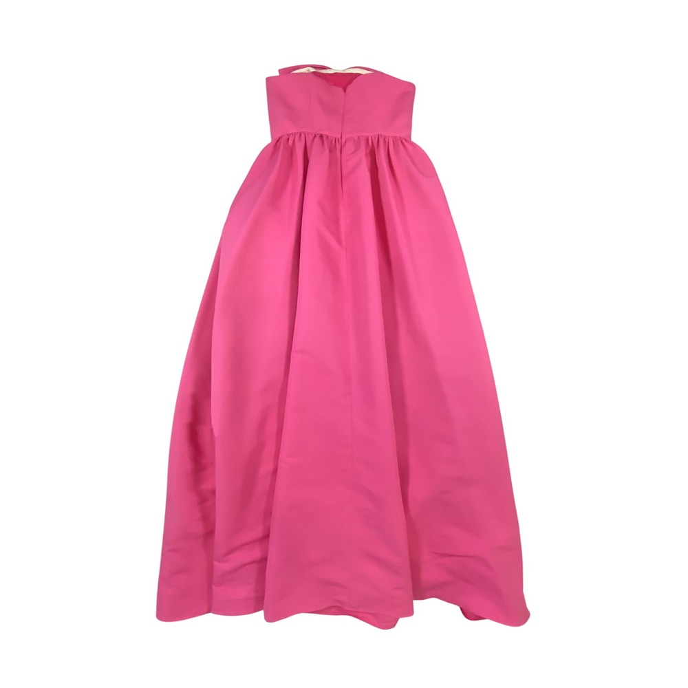 Sachin & Babi Isabeau Strapless Bow Front Ballgown Dress 6 NEW Shocking Pink - Picture 7 of 16